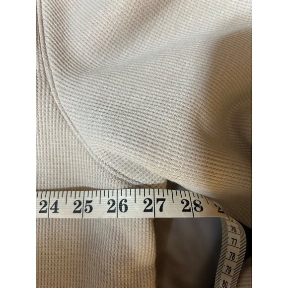 Jeremiah And Sons Men's Shawl Collar Pullover Sweater XXL Beige Heavyweight Cott - Picture 4 of 10